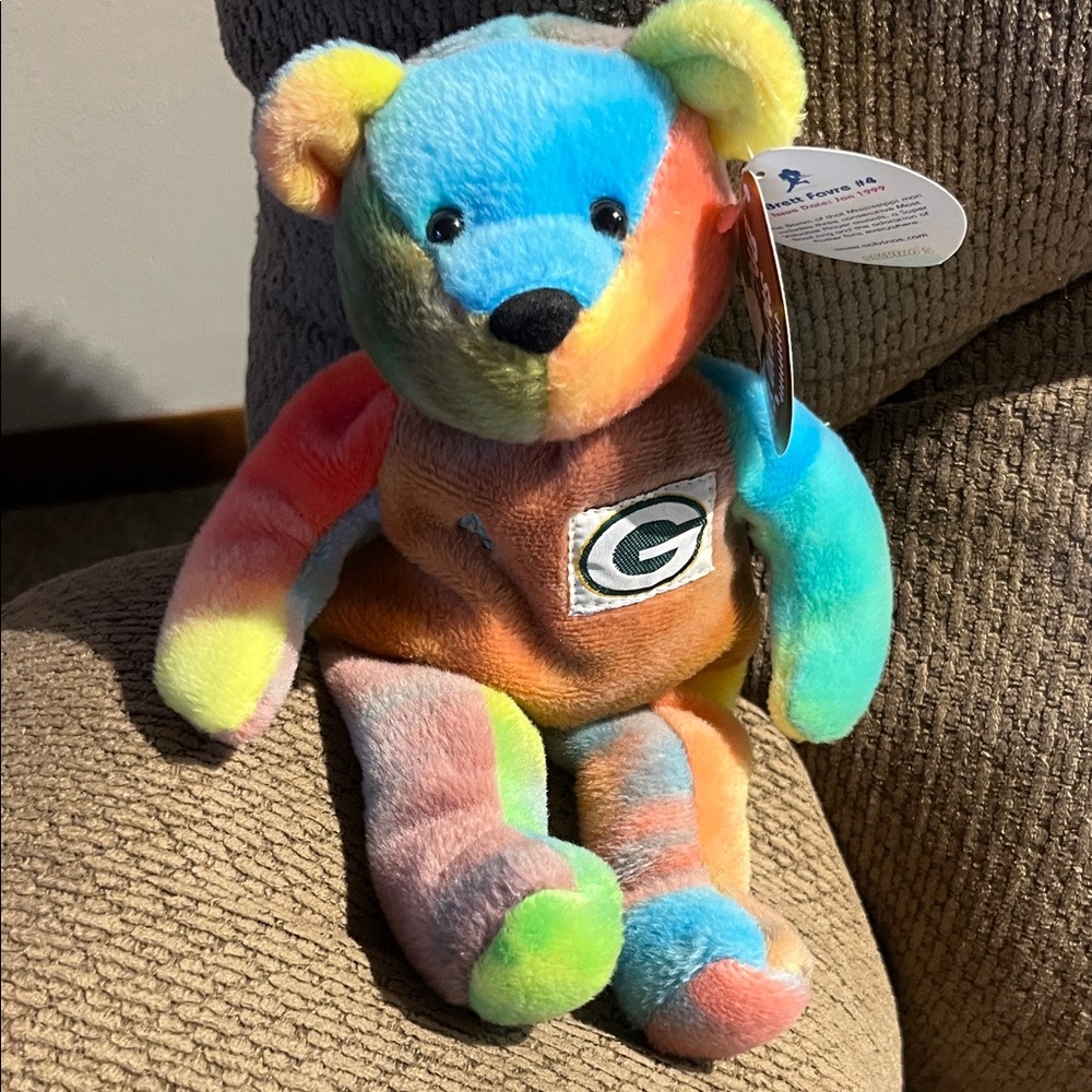 GreenBay Packer Brett Favre Bear NWT
